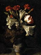 Juan de Flandes Vase of Flowers oil painting artist